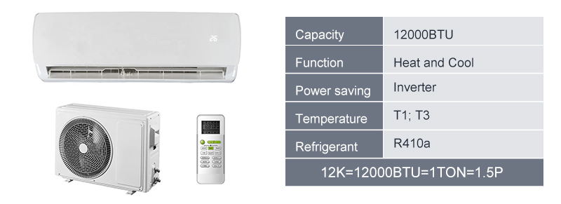 12000 Btu T1 T3 Heat And Cool R410a details1