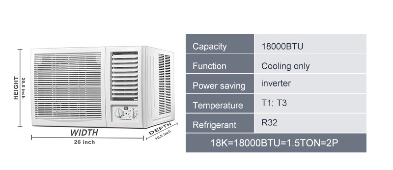 18000-Btu-T1-T3-R32-Инвертор-Муздатуу гана-деталдары2