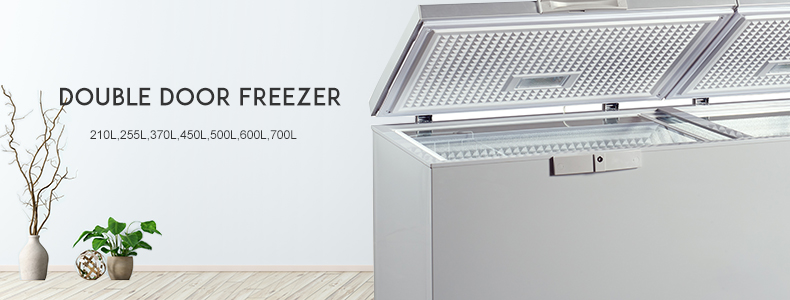 Double Door Chest Freezer-2
