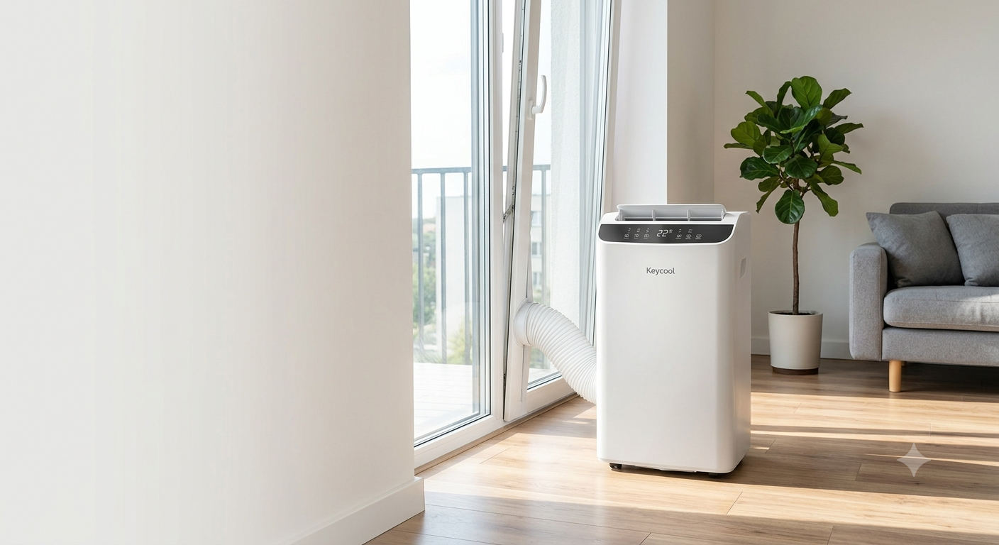 Compact mobile AC unit